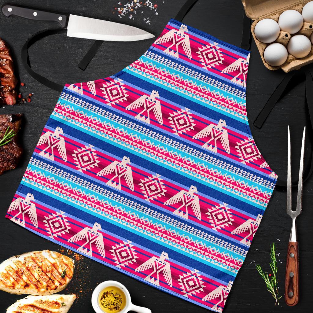 Eagle Native American Print Pattern Men's Apron-grizzshop