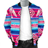 Eagle Native American Print Pattern Men's Bomber Jacket-grizzshop