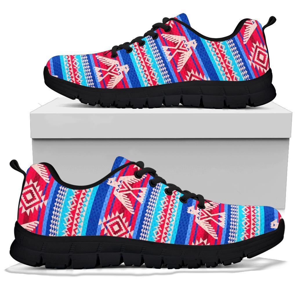 Eagle Native American Print Pattern Sneaker Shoes For Men Women-grizzshop