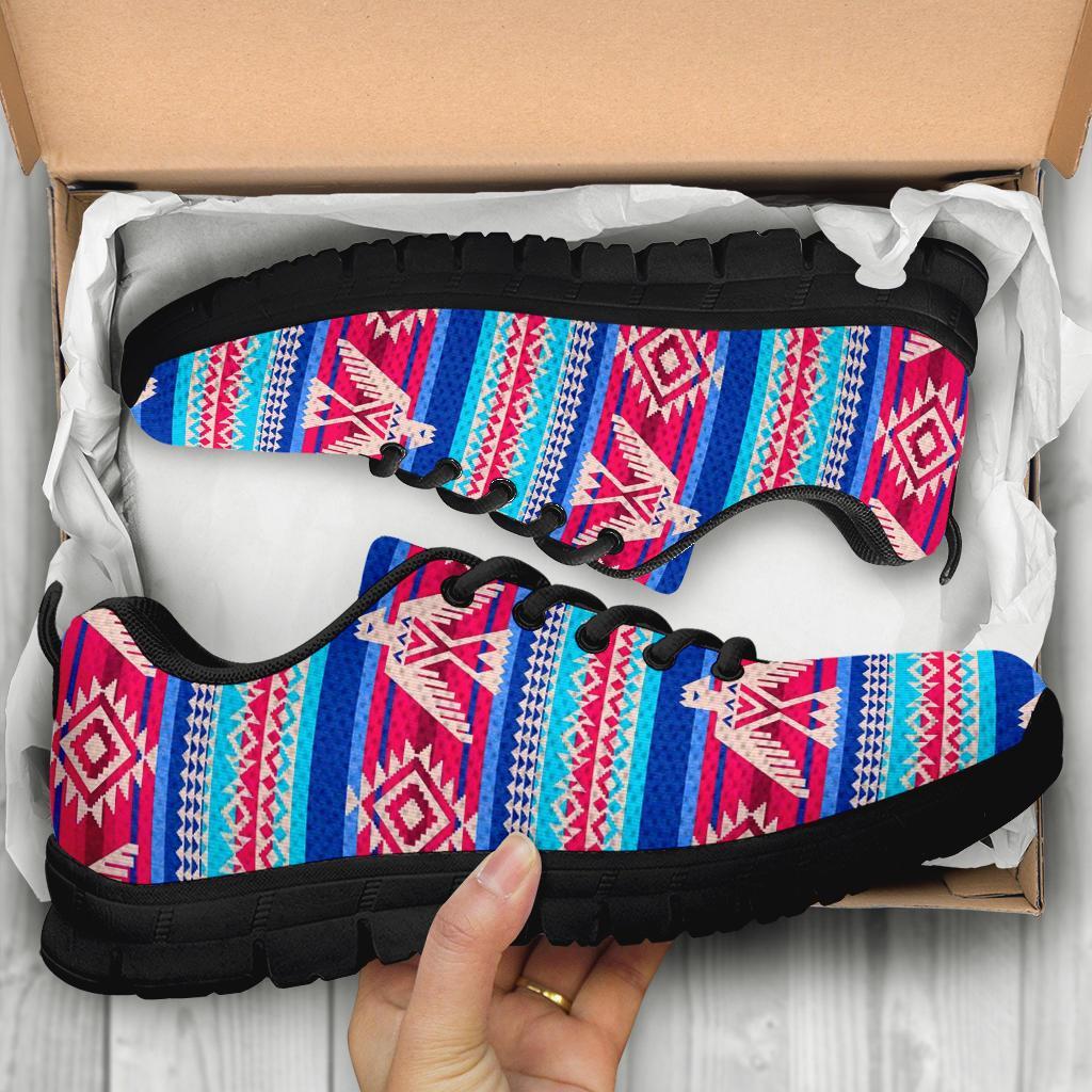 Eagle Native American Print Pattern Sneaker Shoes For Men Women-grizzshop