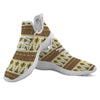 Eagle Native American Print Pattern White Athletic Shoes-grizzshop