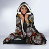 Eagle Pattern Print Hooded Blanket-grizzshop