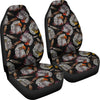 Eagle Pattern Print Universal Fit Car Seat Covers-grizzshop