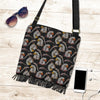 Eagle Print Pattern Crossbody bags-grizzshop