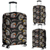 Eagle Print Pattern Luggage Cover Protector-grizzshop