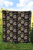 Eagle Print Pattern Quilt-grizzshop