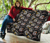 Eagle Print Pattern Quilt-grizzshop