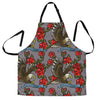 Eagle Rose Pattern Print Men's Apron-grizzshop