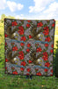 Eagle Rose Pattern Print Quilt-grizzshop