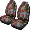 Eagle Rose Pattern Print Universal Fit Car Seat Covers-grizzshop