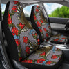 Eagle Rose Pattern Print Universal Fit Car Seat Covers-grizzshop