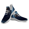 Earth And Space Print White Athletic Shoes-grizzshop