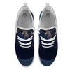 Earth And Space Print White Athletic Shoes-grizzshop