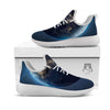 Earth And Space Print White Athletic Shoes-grizzshop