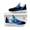 Earth Sunrise Print White Athletic Shoes-grizzshop