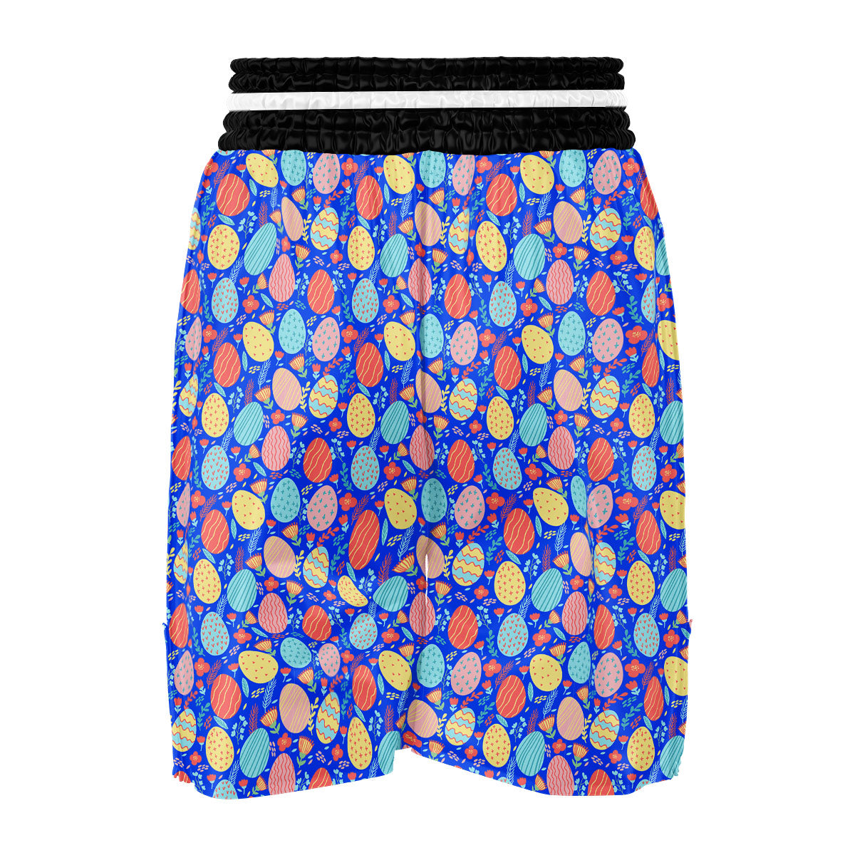 Easter Eggs Colorful Print Pattern Boxing Shorts-grizzshop