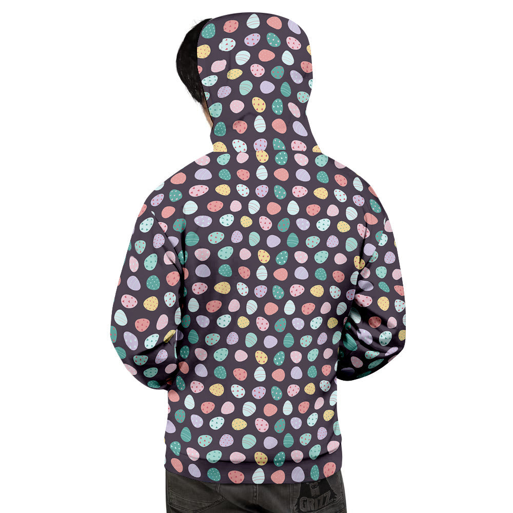 Easter Eggs Cute Print Pattern Men's Hoodie-grizzshop