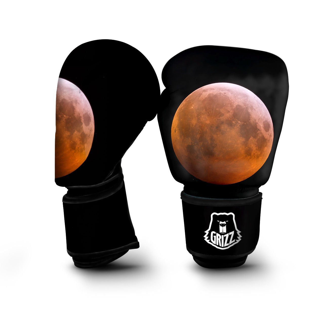 Eclipse Total Lunar Print Boxing Gloves-grizzshop
