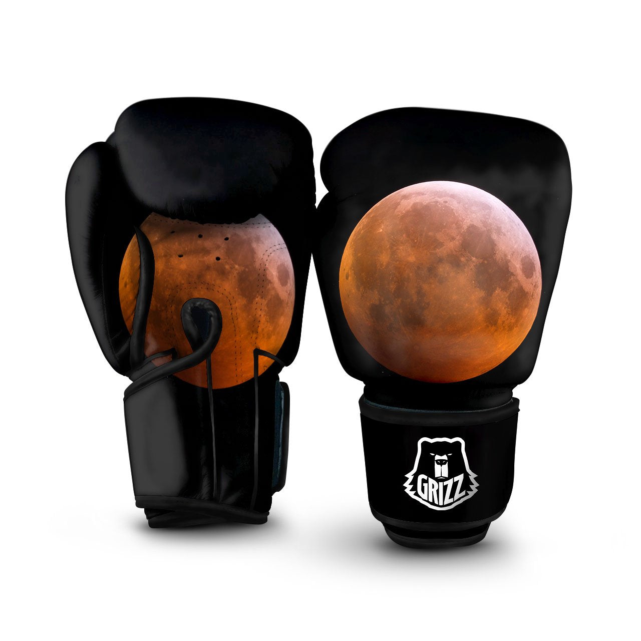 Eclipse Total Lunar Print Boxing Gloves-grizzshop