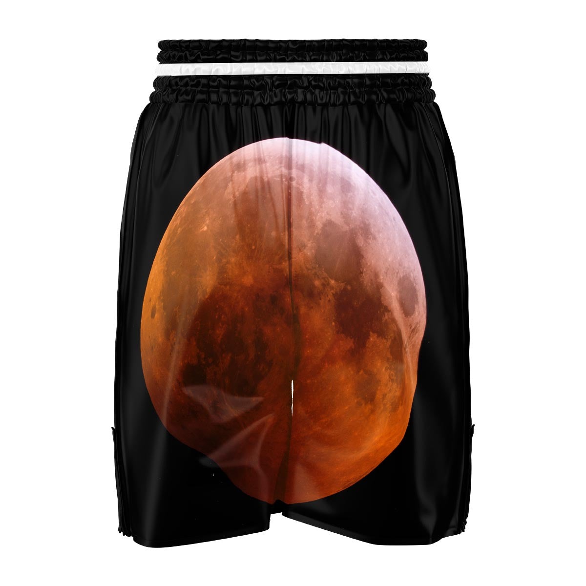 Eclipse Total Lunar Print Boxing Shorts-grizzshop