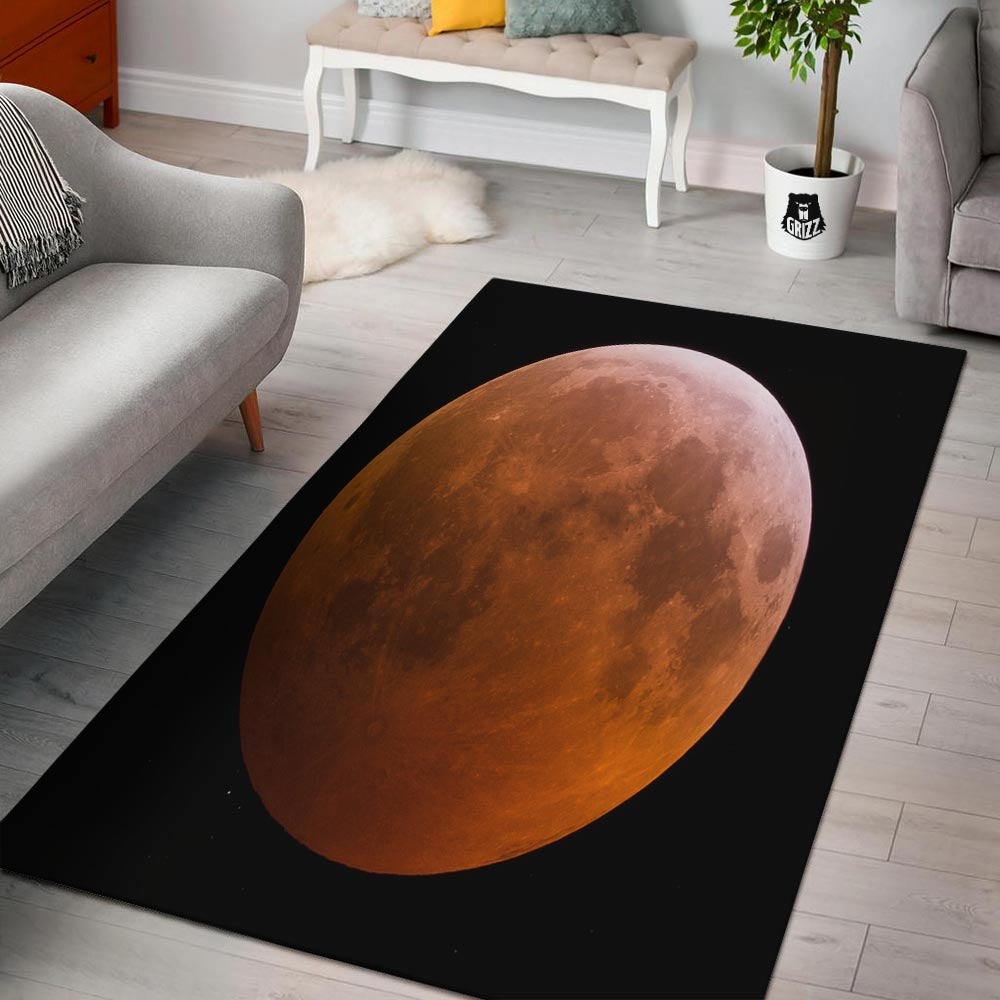 Eclipse Total Lunar Print Floor Mat-grizzshop