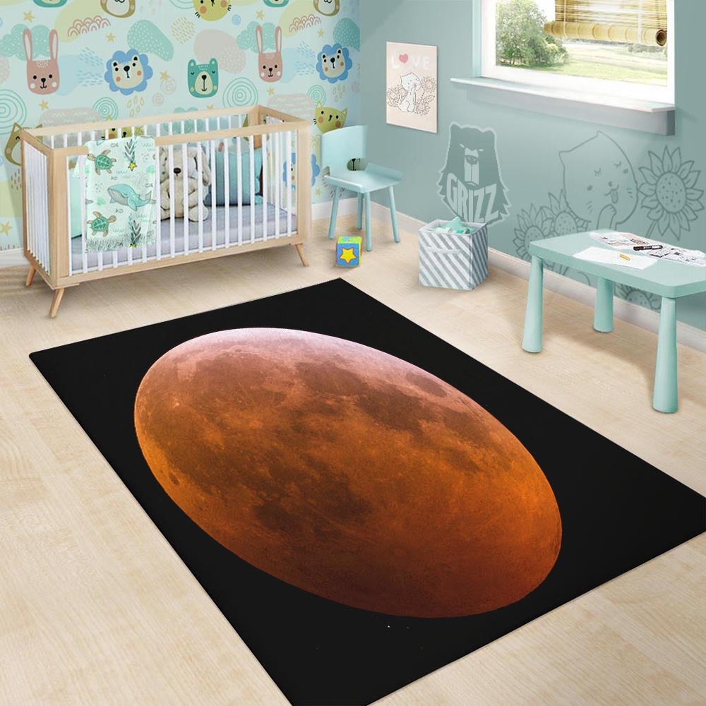 Eclipse Total Lunar Print Floor Mat-grizzshop