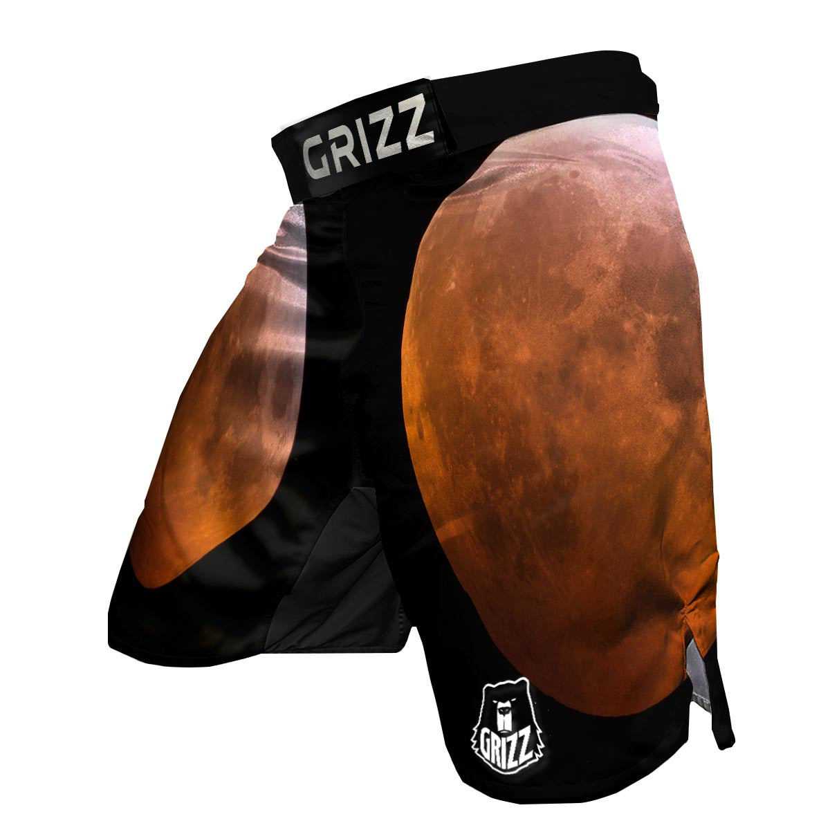 Eclipse Total Lunar Print MMA Shorts-grizzshop