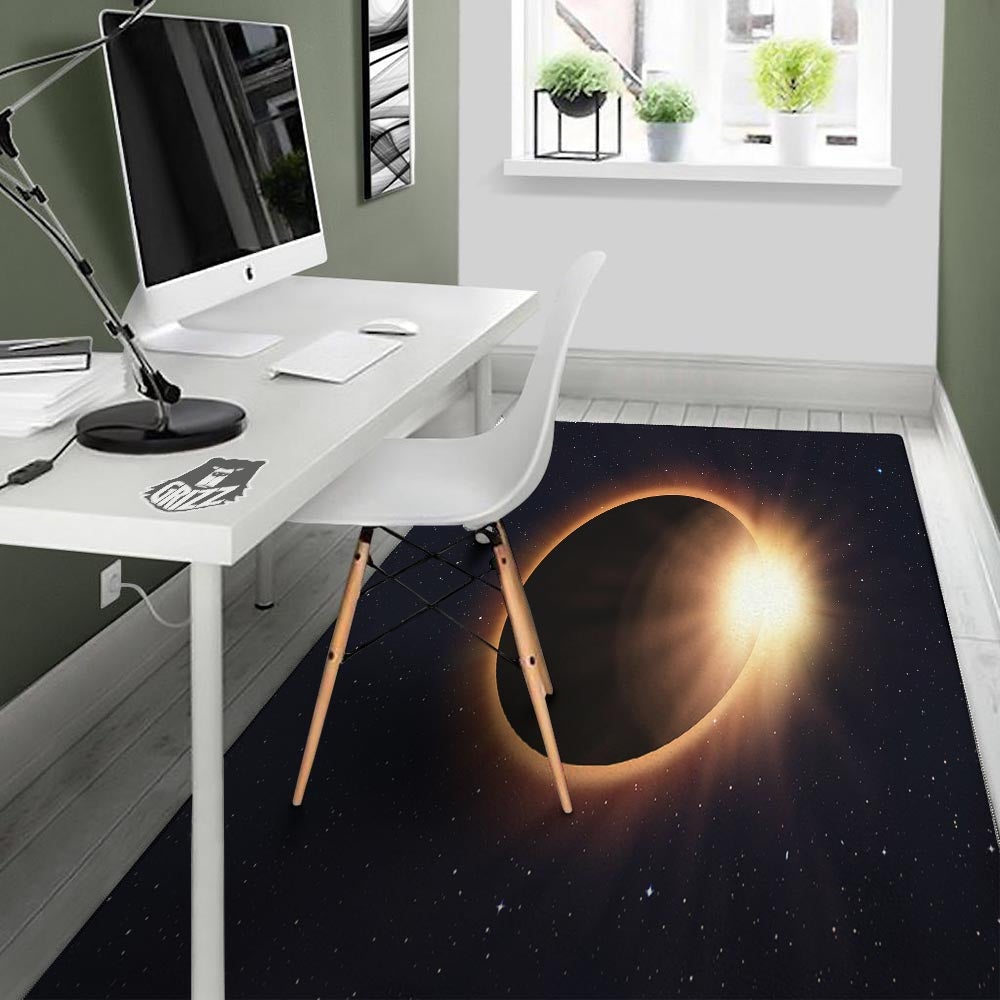 Eclipse Total Solar Print Floor Mat-grizzshop