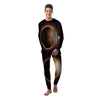 Eclipse Total Solar Print Men's Pajamas-grizzshop