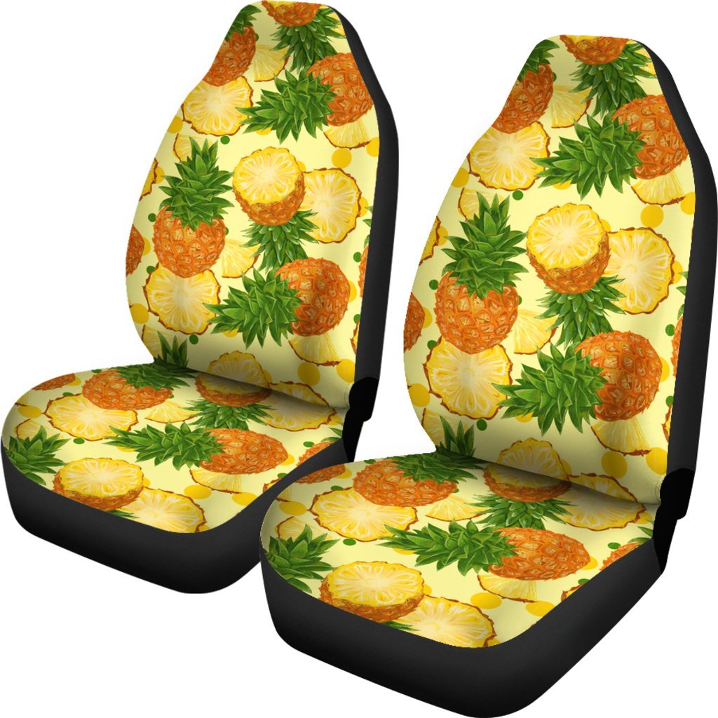 Edm Pineapple Yellow Car Seat Cover-grizzshop