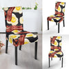 Egg Bacon Pattern Print Chair Cover-grizzshop