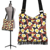 Egg Bacon Pattern Print Crossbody Bags-grizzshop