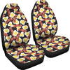 Egg Bacon Pattern Print Universal Fit Car Seat Cover-grizzshop