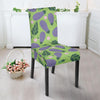 Eggplant Cute Pattern Print Chair Cover-grizzshop