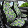 Eggplant Cute Pattern Print Universal Fit Car Seat Covers-grizzshop