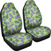 Eggplant Cute Pattern Print Universal Fit Car Seat Covers-grizzshop