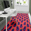 Eggplant Funny Print Pattern Floor Mat-grizzshop