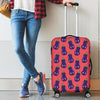 Eggplant Funny Print Pattern Luggage Cover Protector-grizzshop