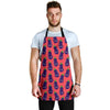 Eggplant Funny Print Pattern Men's Apron-grizzshop