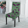 Eggplant Pattern Print Chair Cover-grizzshop