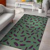 Eggplant Pattern Print Floor Mat-grizzshop