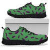 Eggplant Pattern Print Sneaker Shoes For Men Women-grizzshop