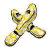 Eggs Yellow Print Pattern Muay Thai Shin Guards-grizzshop