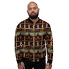 Egypt Tribal Print Pattern Men's Bomber Jacket-grizzshop