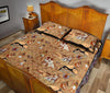 Egyptian Pattern Print Bed Set Quilt-grizzshop