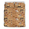 Egyptian Pattern Print Duvet Cover Bedding Set-grizzshop