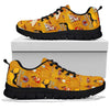 Egyptian Pattern Print Sneaker Shoes For Men Women-grizzshop