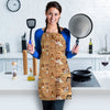 Egyptian Pattern Print Women's Apron-grizzshop