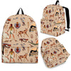 Egyptian Print Pattern Backpack-grizzshop