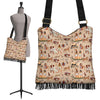 Egyptian Print Pattern Crossbody bags-grizzshop